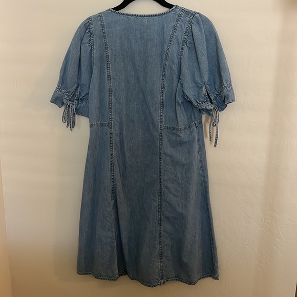 MADEWELL Size 8 Denim Dress - Picture 4 of 4